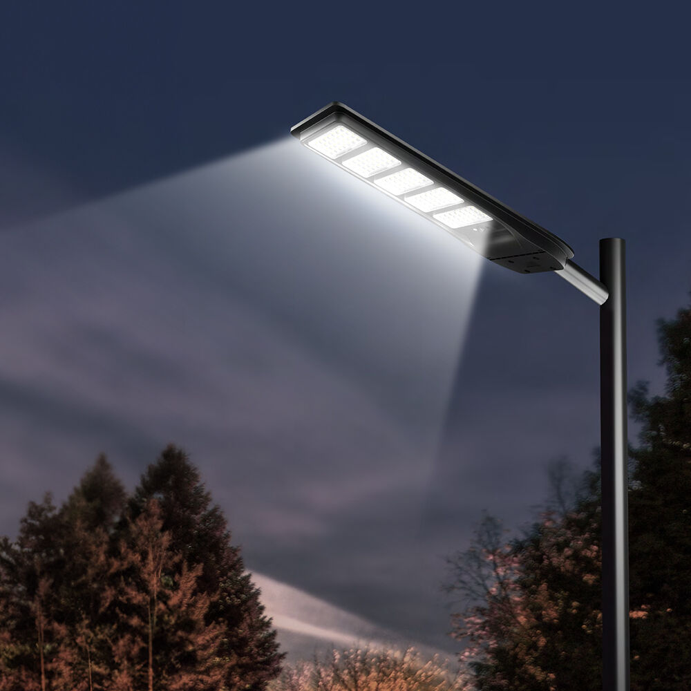 Corp de iluminat exterior LED cu panou solar