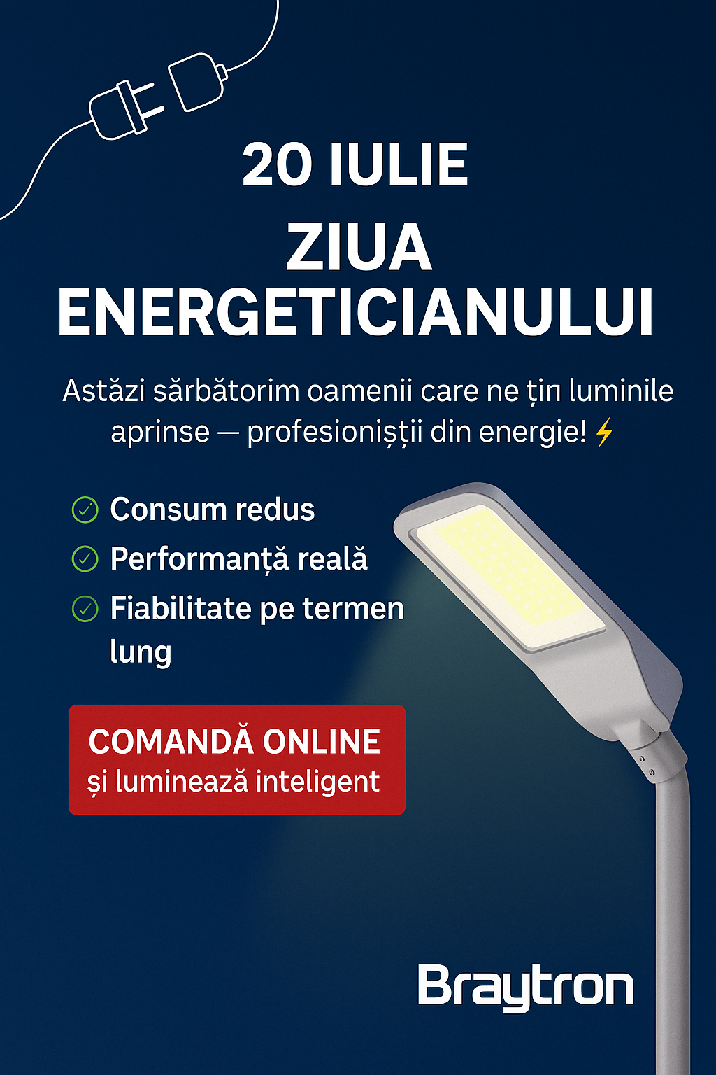 20 Iulie – Ziua Energeticianului