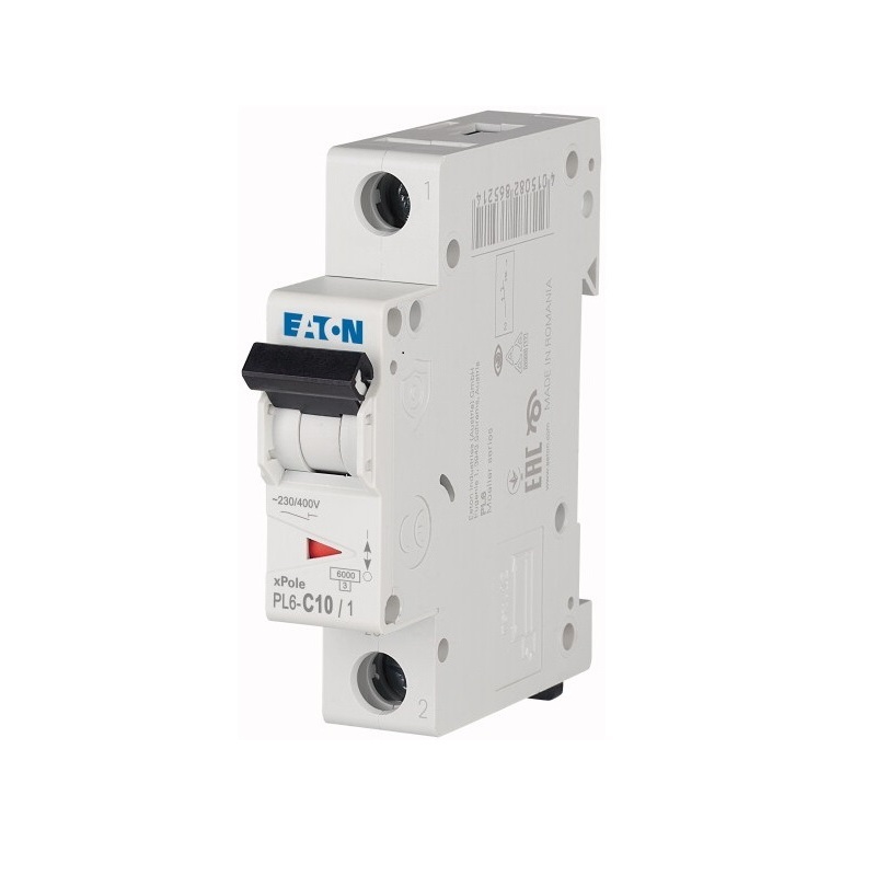 INTR AUT 1P 10A EATON ME286531 PL6-C10/1