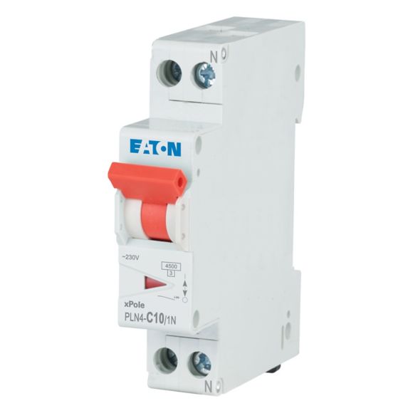 INTR AUT 1P+N 10A EATON ME263298 PLN4-C10/1N