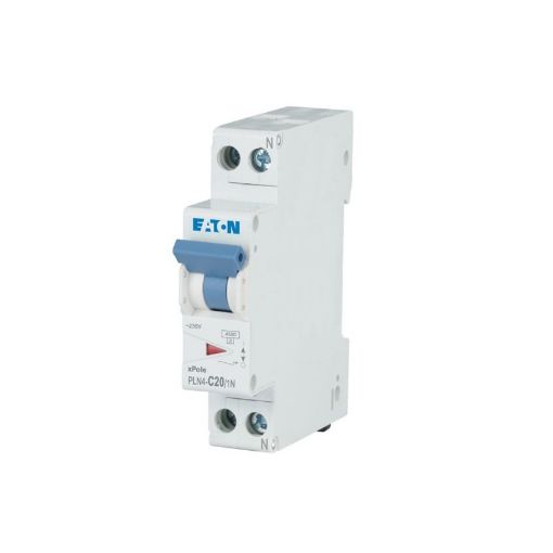 INTR AUT 1P+N 20A EATON ME263301 PLN4-C20/1N
