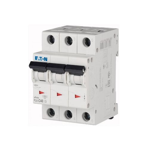 INTR AUT 3P 40A EATON ME286605 PL6-C40/3