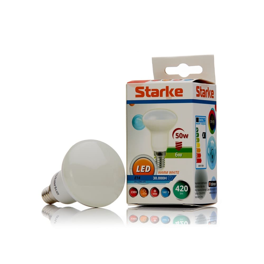 BEC LED R50 6W STARKE PLUS E14 3000K ST00804
