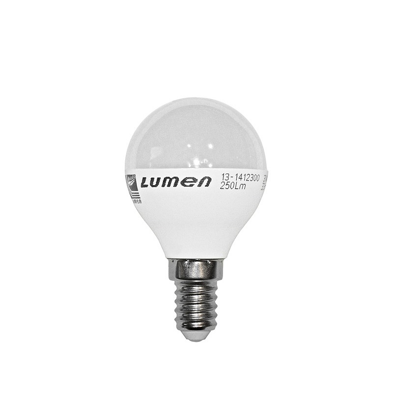 BEC POWER LED SFERIC E14 3W TV INCL LUMEN 13-1412300