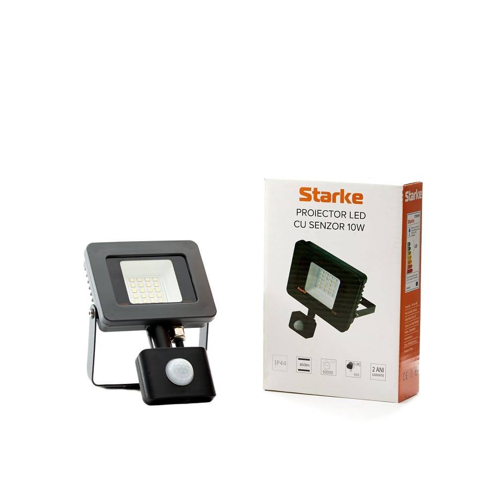PROIECTOR LED 10W SENZOR IP44 6500K ST00594