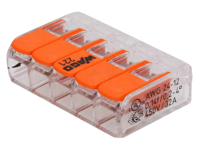 CLEMA VAGO 5X2.5 UNIV WAGO 221-415
