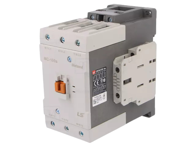 LS MC-100A CONTACTOR 1A1B UB: 230VAC